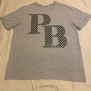 Gently used grey and black Pierre Balmain tee